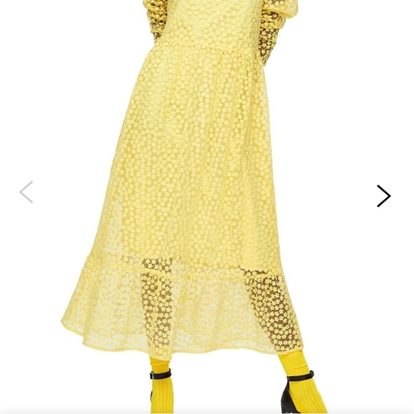 NWT EDITORIAL SELECTED LACE DRESS - Picture 5 of 6